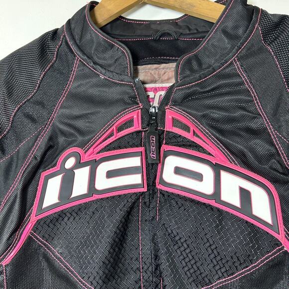 ICON Motorsports CONTRA PERFORMANCE Series Motorcycle Jacket Size XL LADIES - Picture 4 of 15